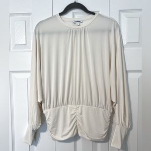Express cream blouse size Small